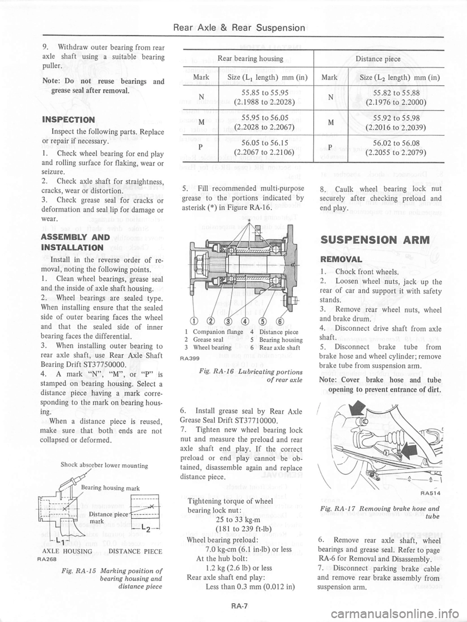 DATSUN 810 1978  Service Manual 