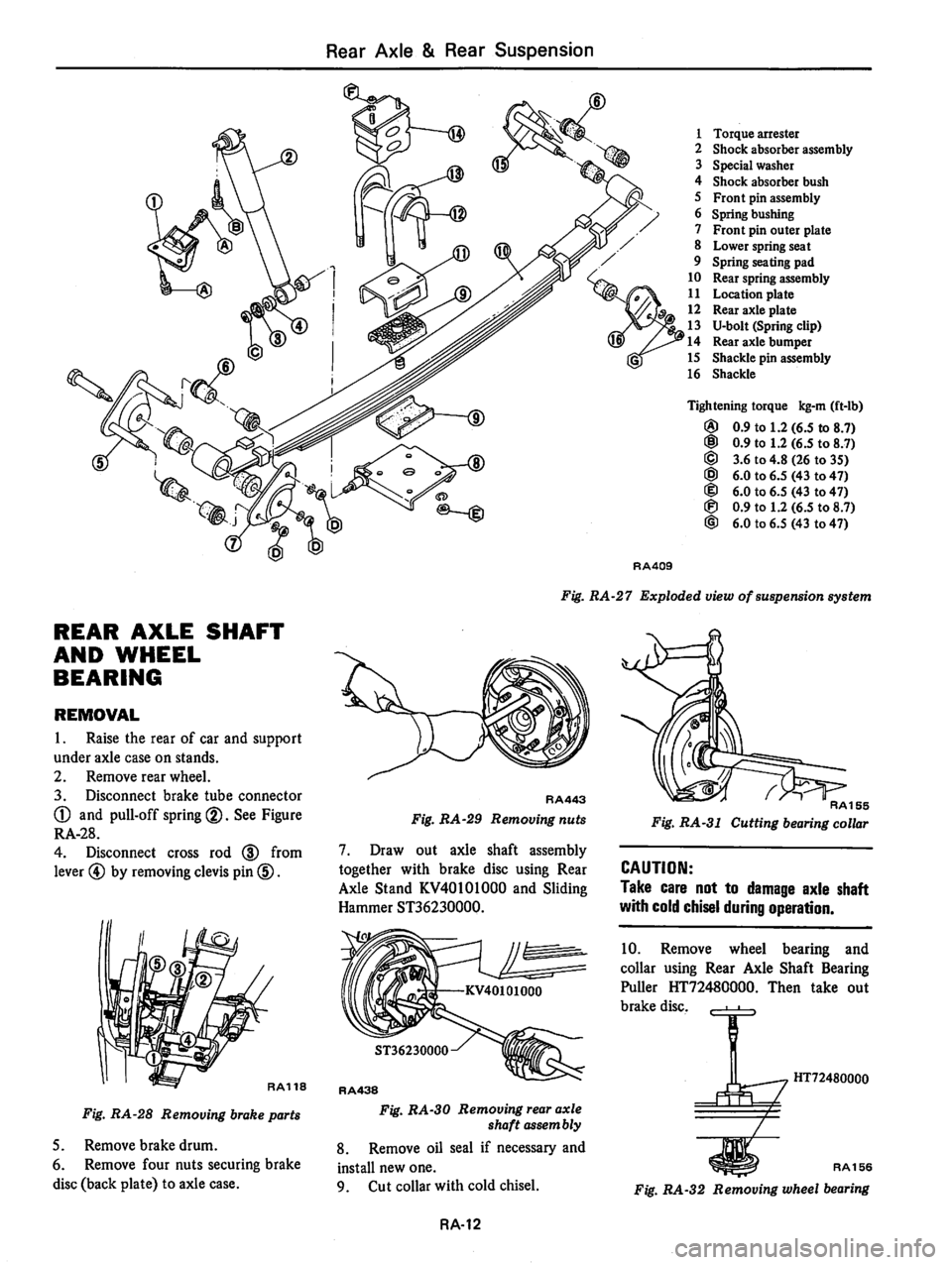 DATSUN 810 1978  Service Manual 