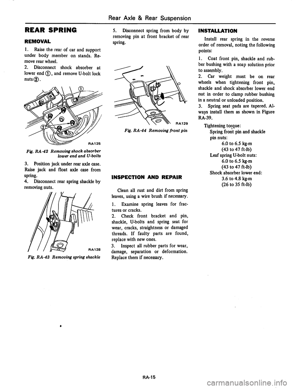 DATSUN 810 1978  Service Manual 