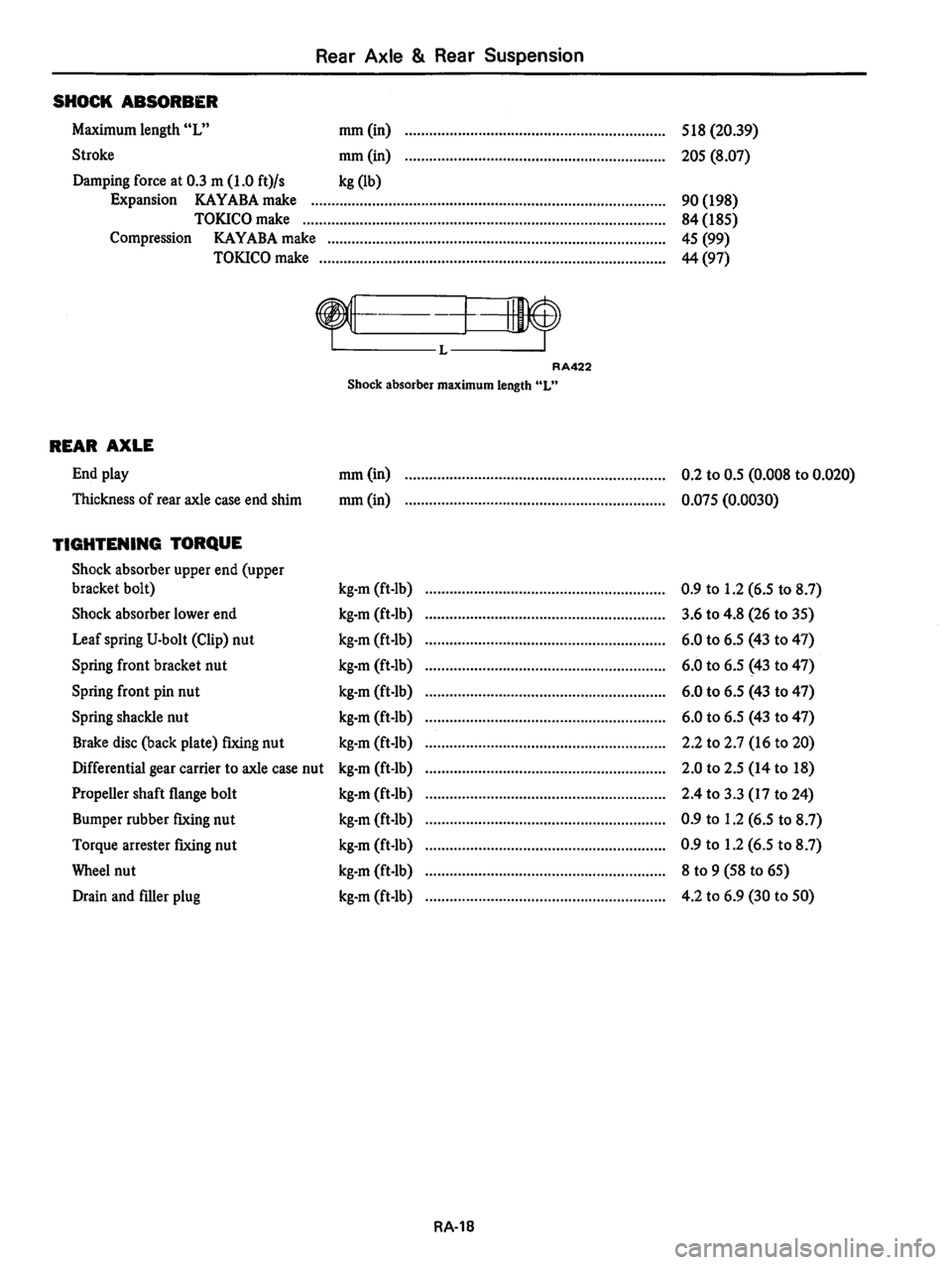 DATSUN 810 1978  Service Manual 