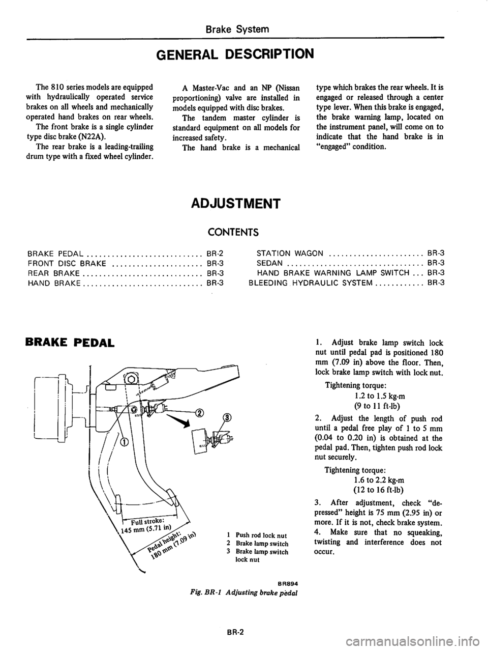 DATSUN 810 1978  Service Manual 