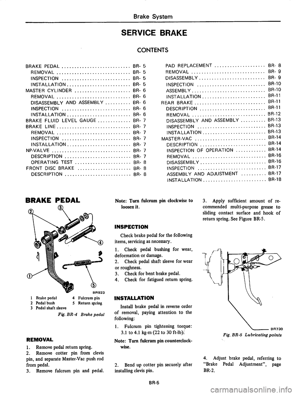DATSUN 810 1978  Service Manual 
