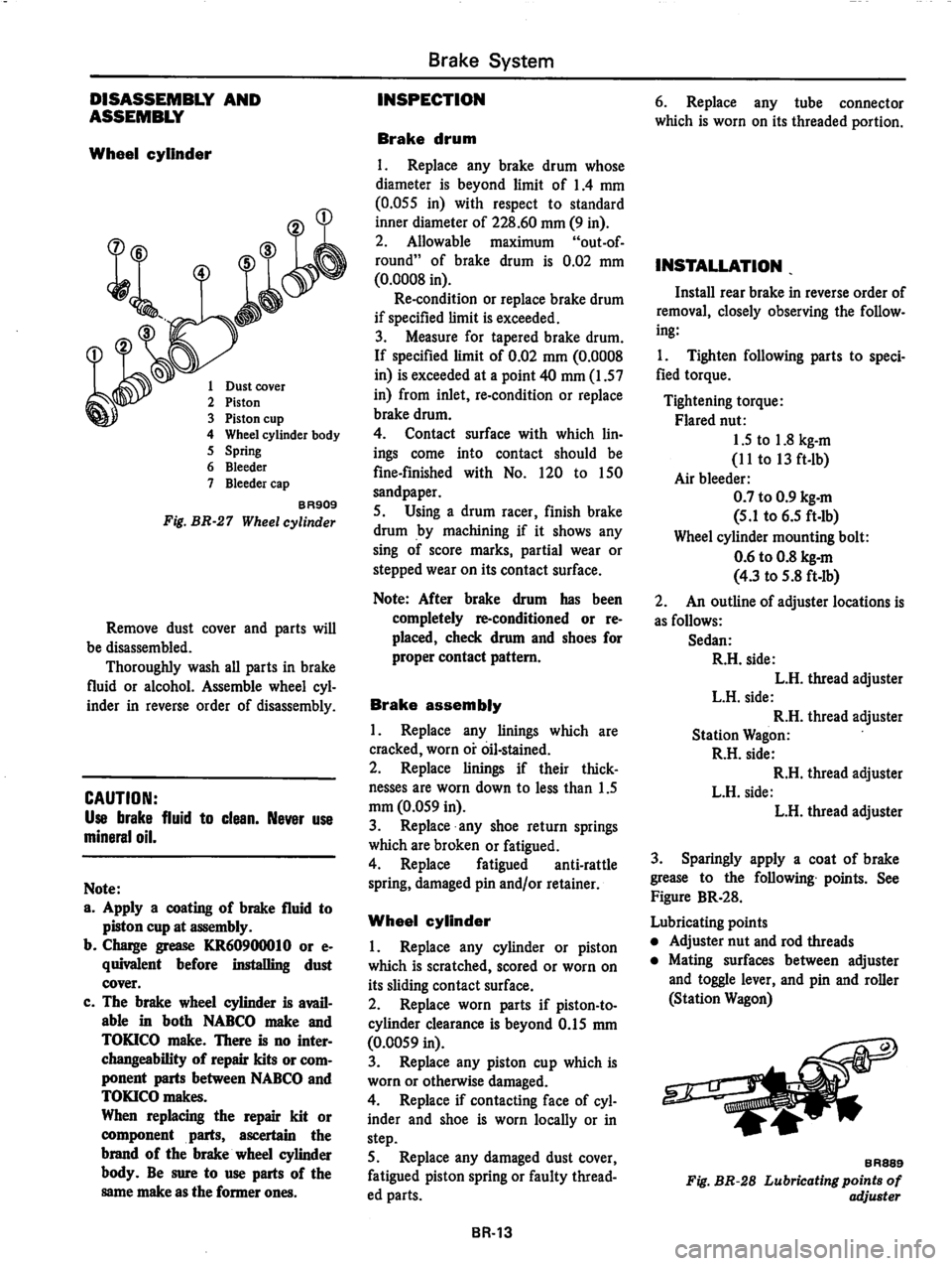 DATSUN 810 1978  Service Manual 