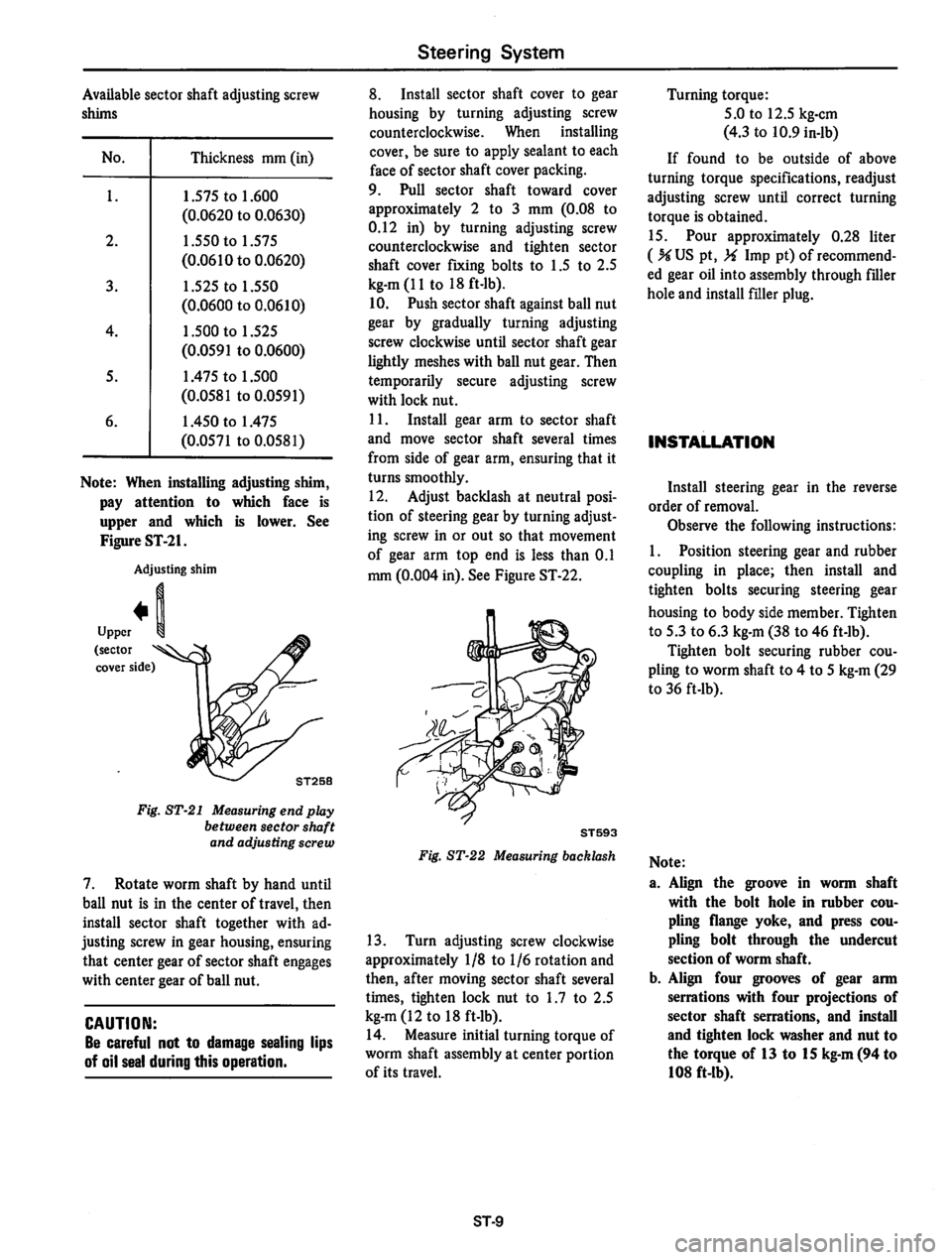 DATSUN 810 1978  Service Manual 