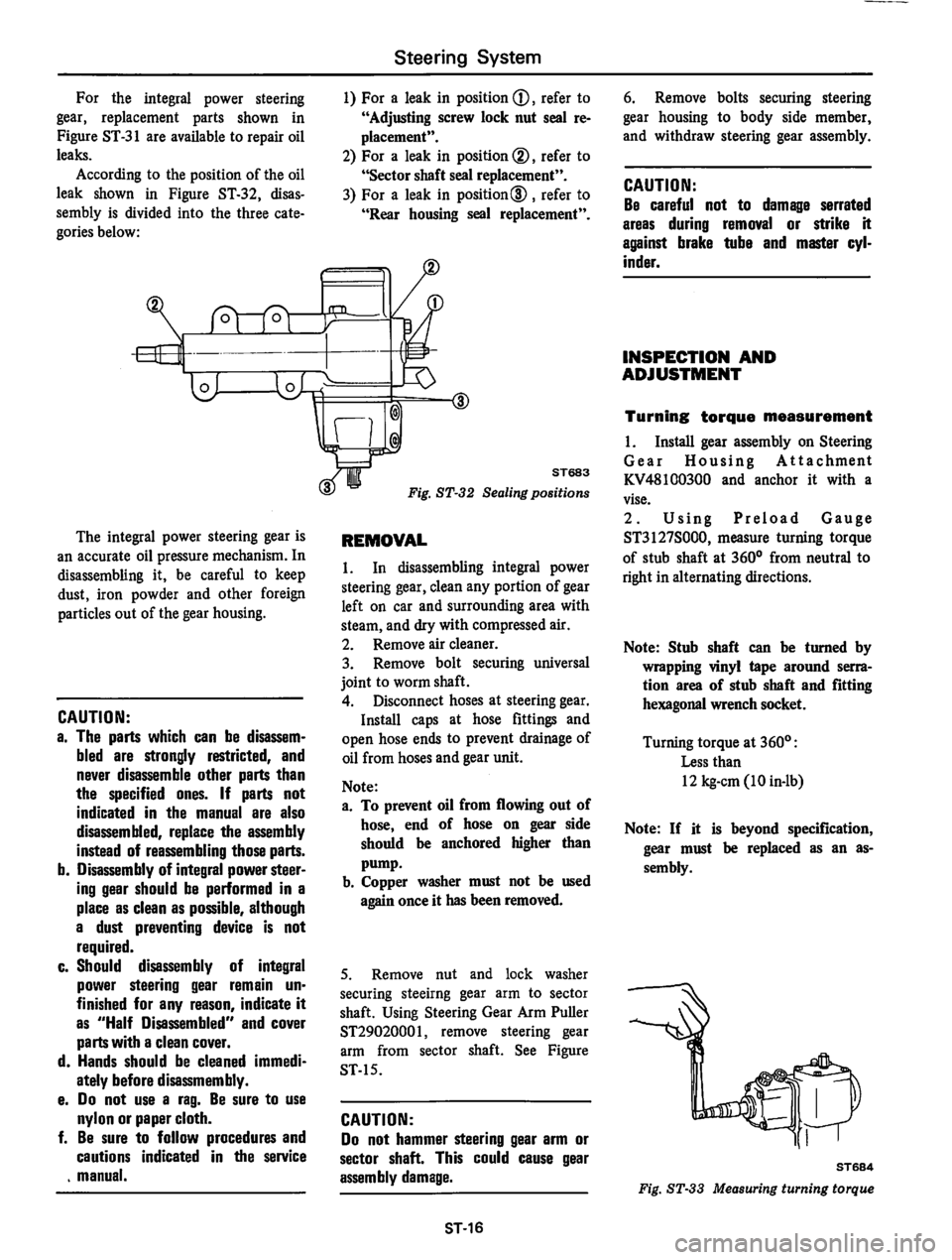DATSUN 810 1978  Service Manual 