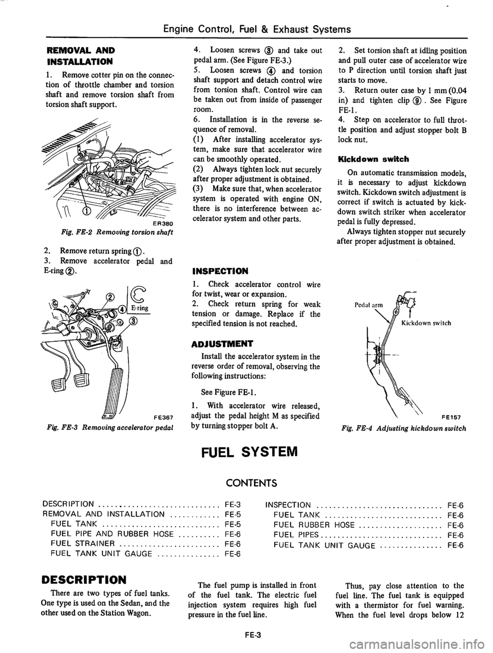DATSUN 810 1978  Service Manual 