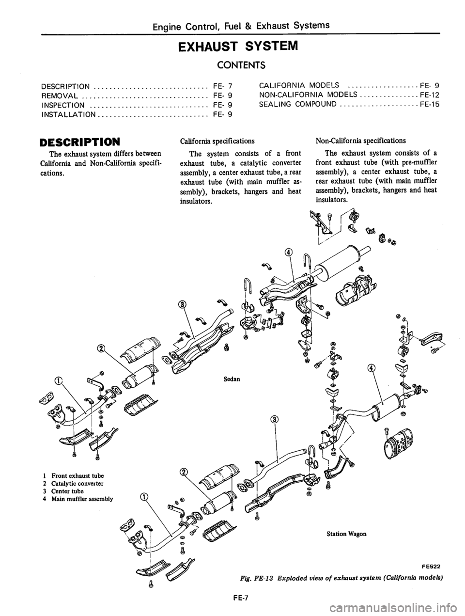 DATSUN 810 1978  Service Manual 