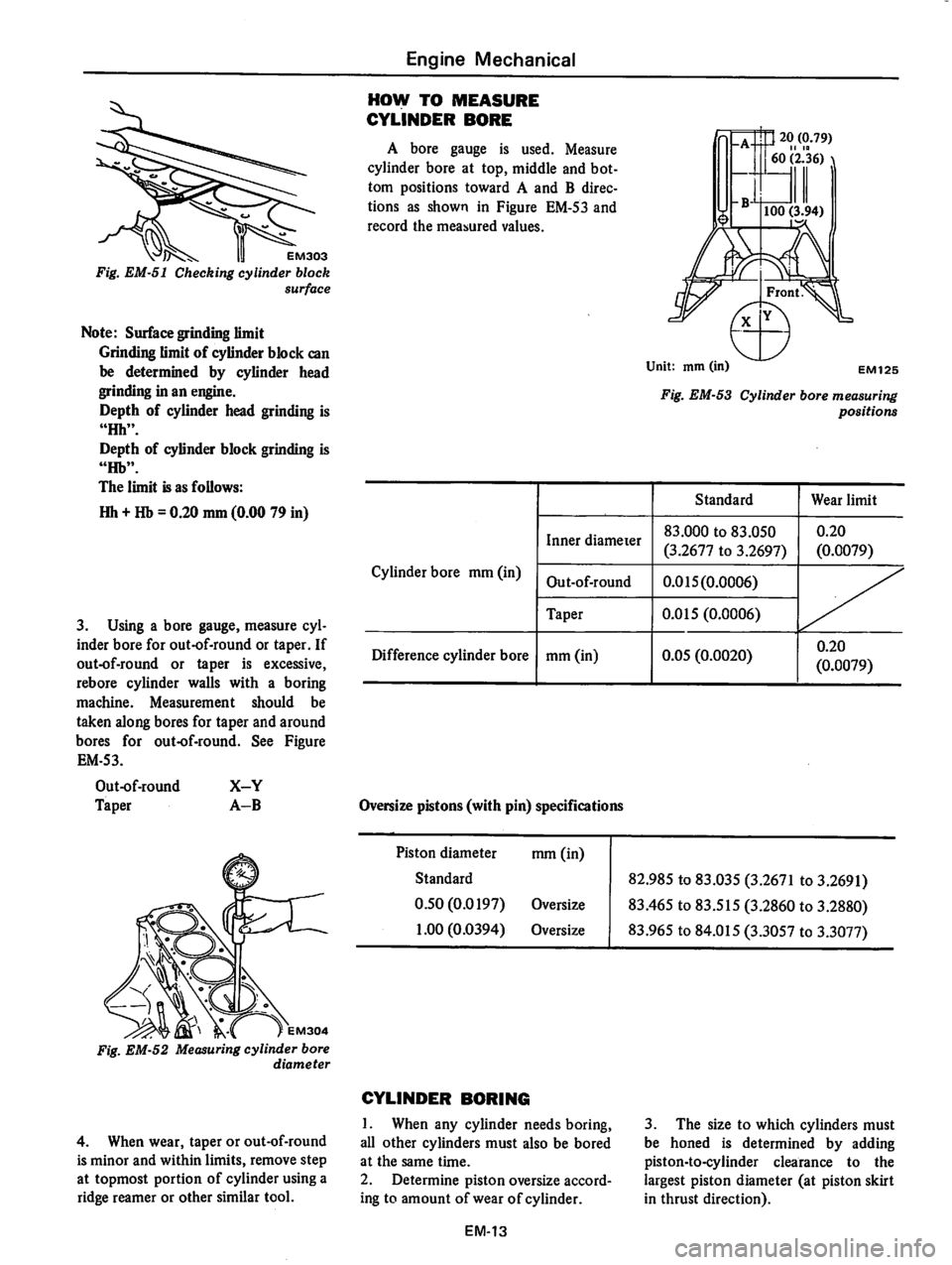 DATSUN 810 1978  Service Manual 