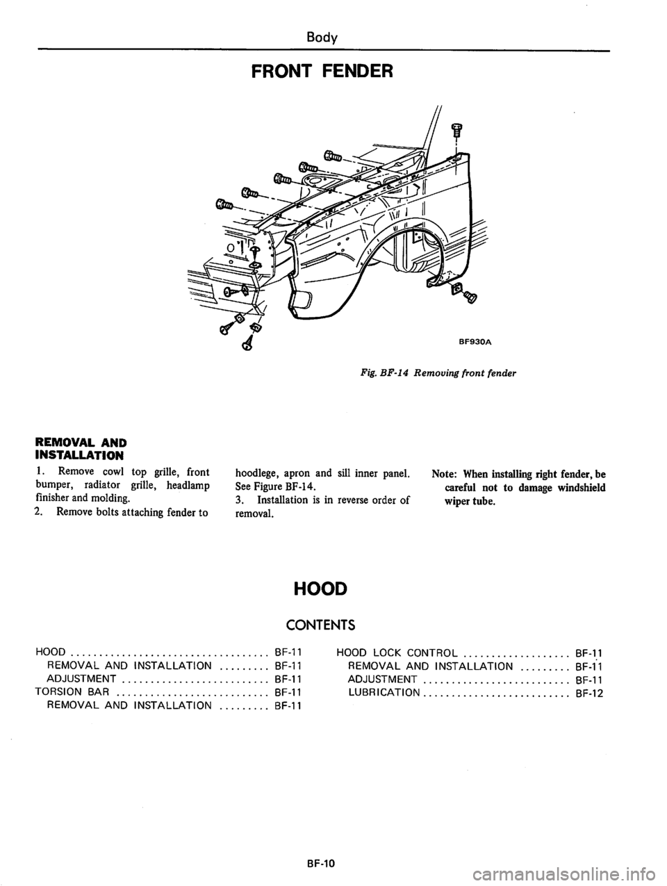 DATSUN 810 1978  Service Manual 