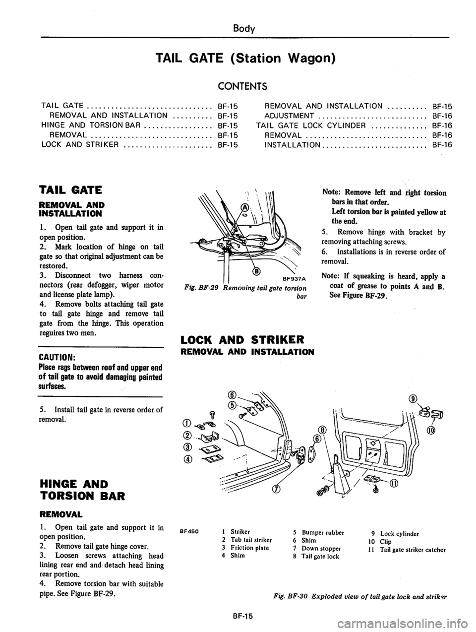 DATSUN 810 1978  Service Manual 