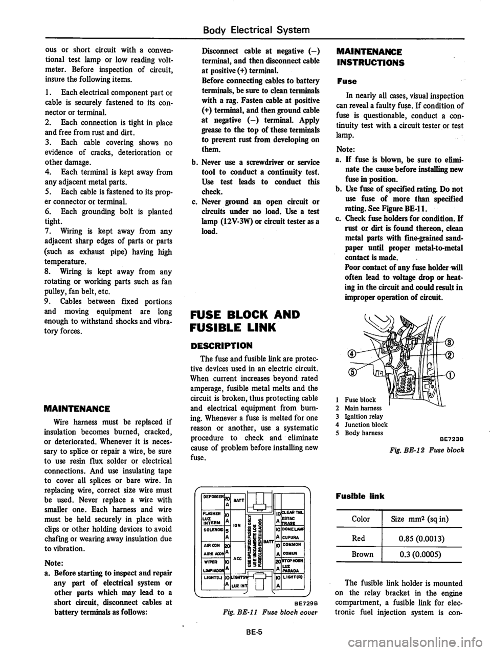 DATSUN 810 1978  Service Manual 