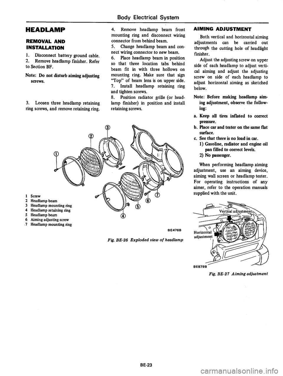 DATSUN 810 1978  Service Manual 