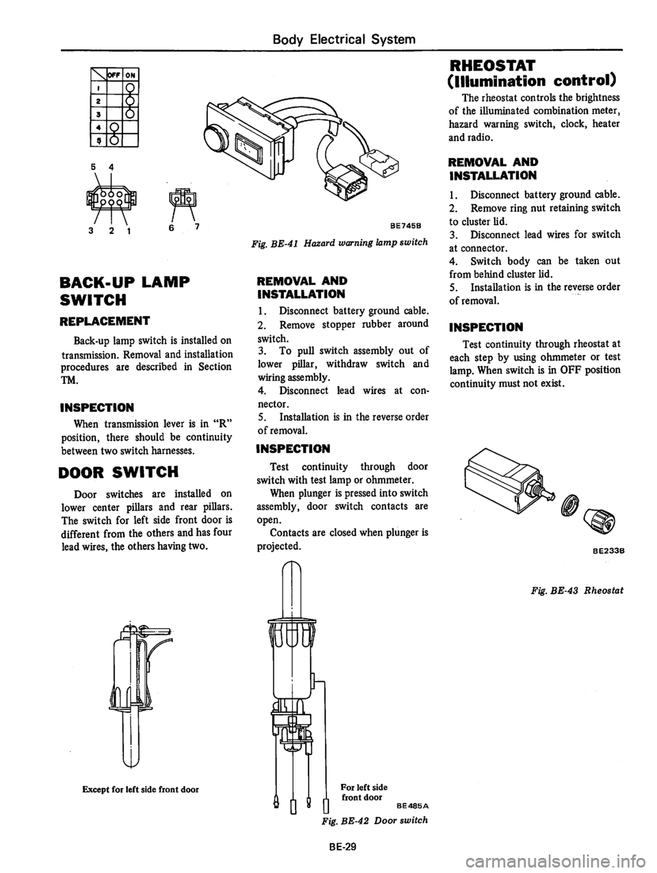 DATSUN 810 1978  Service Manual 