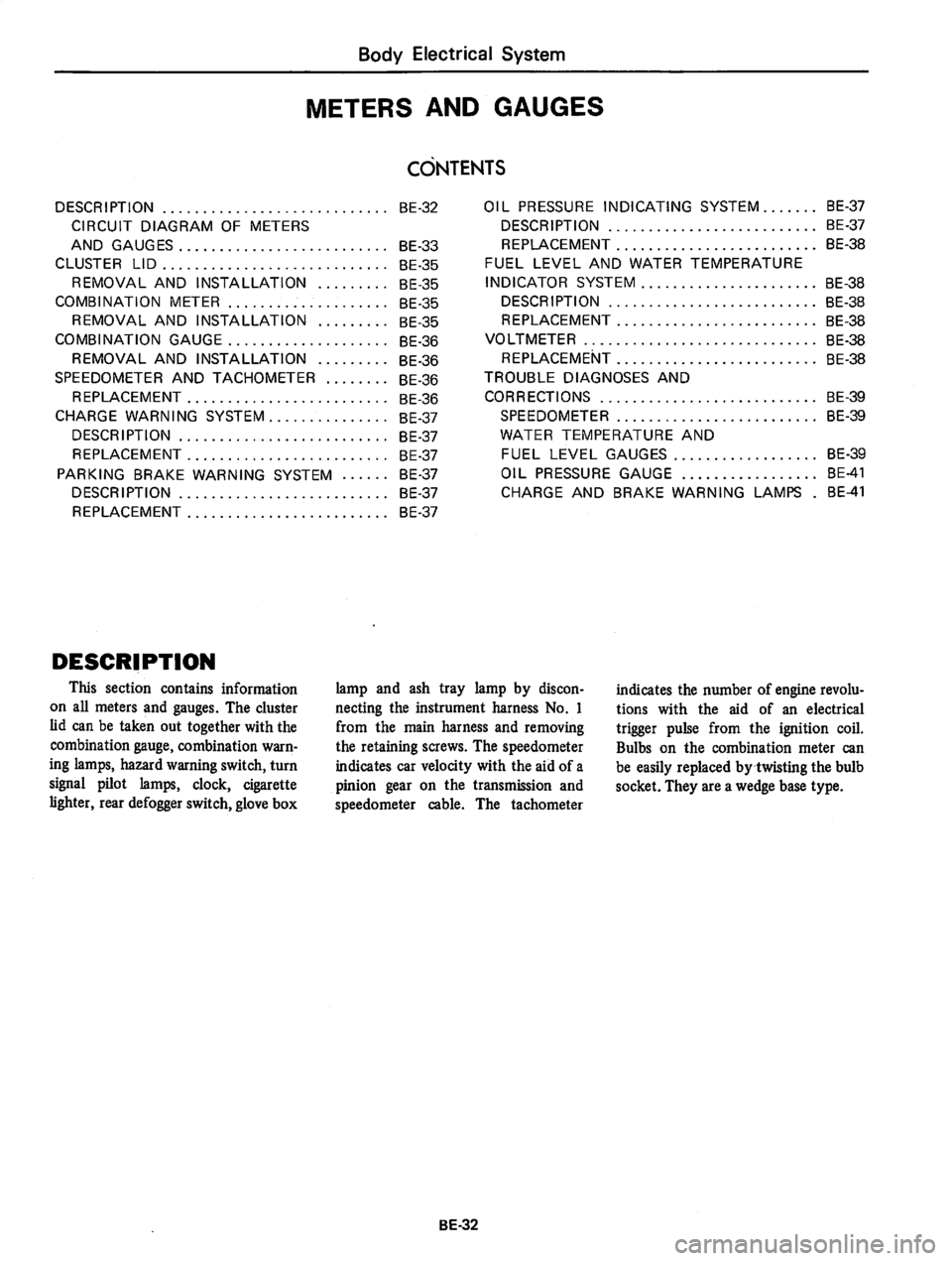 DATSUN 810 1978  Service Manual 
