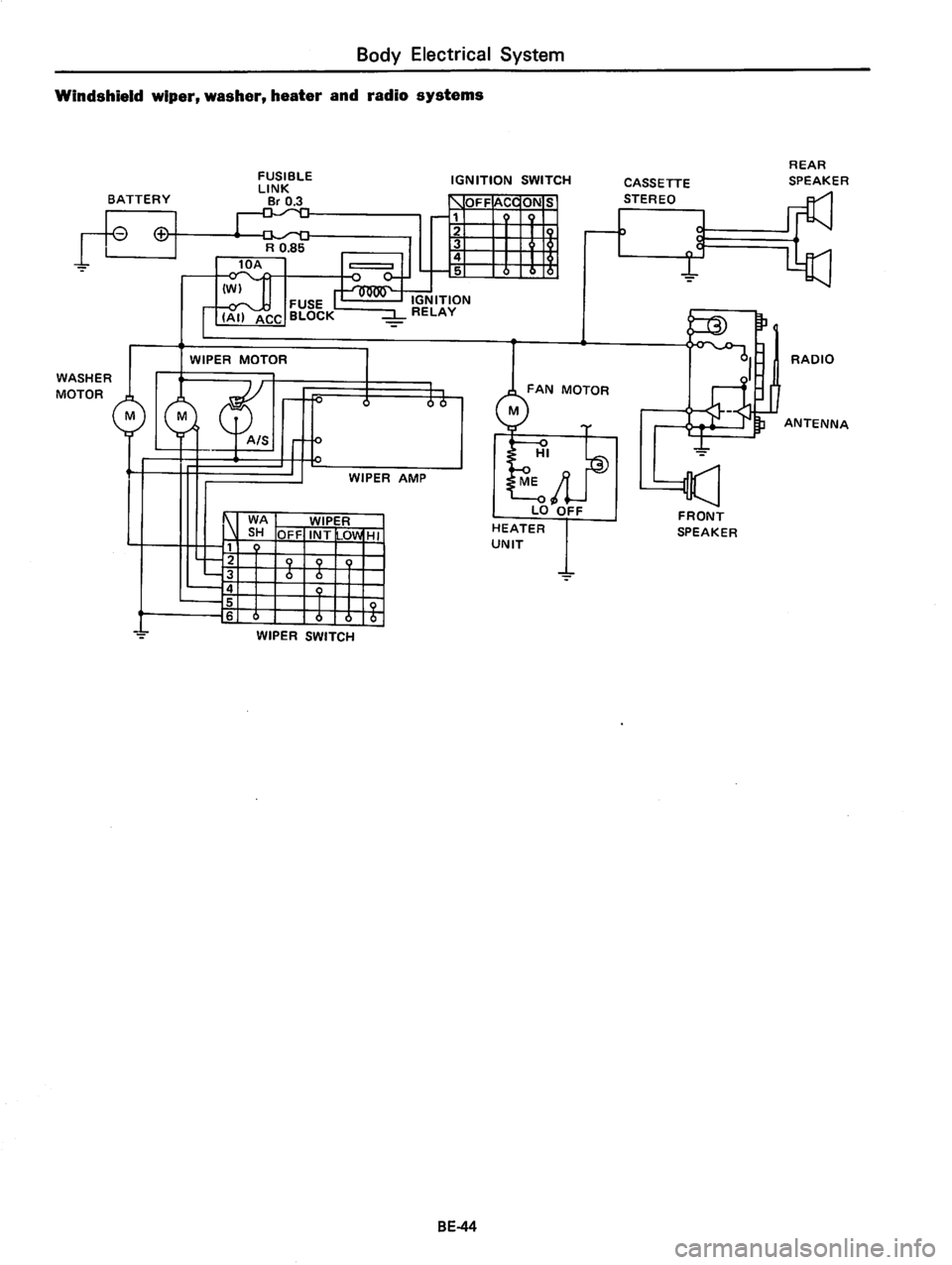 DATSUN 810 1978  Service Manual 