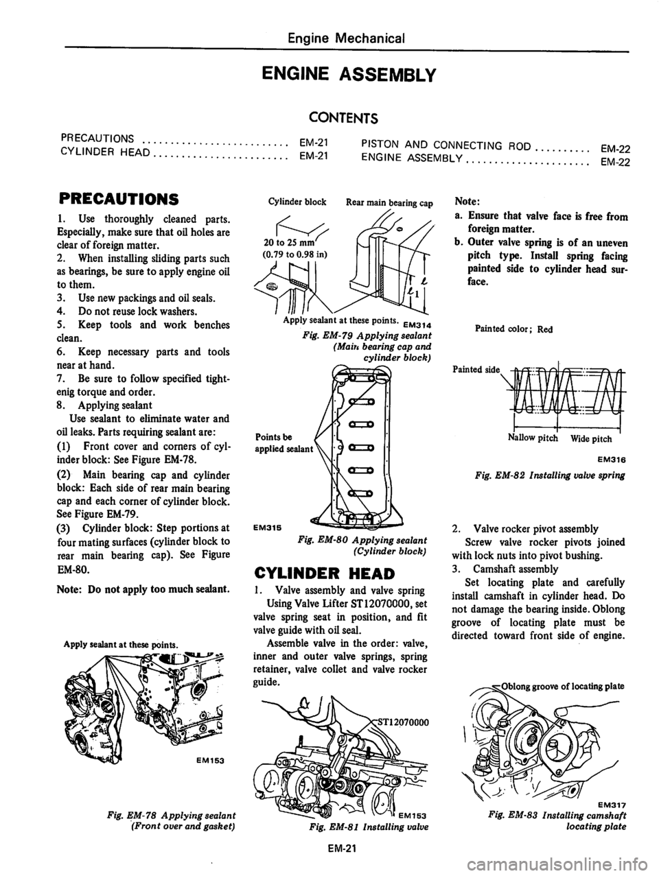 DATSUN 810 1978  Service Manual 