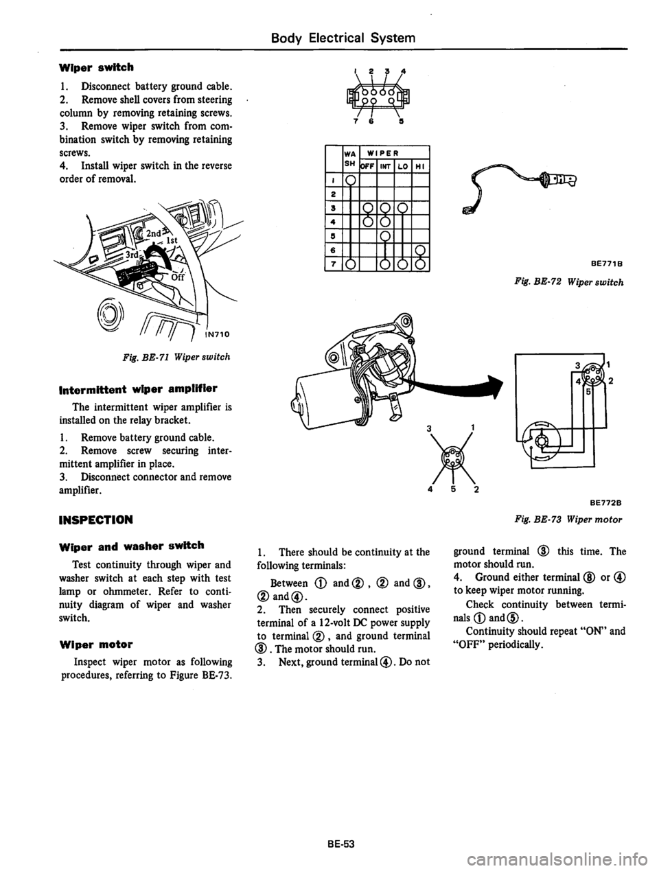DATSUN 810 1978  Service Manual 