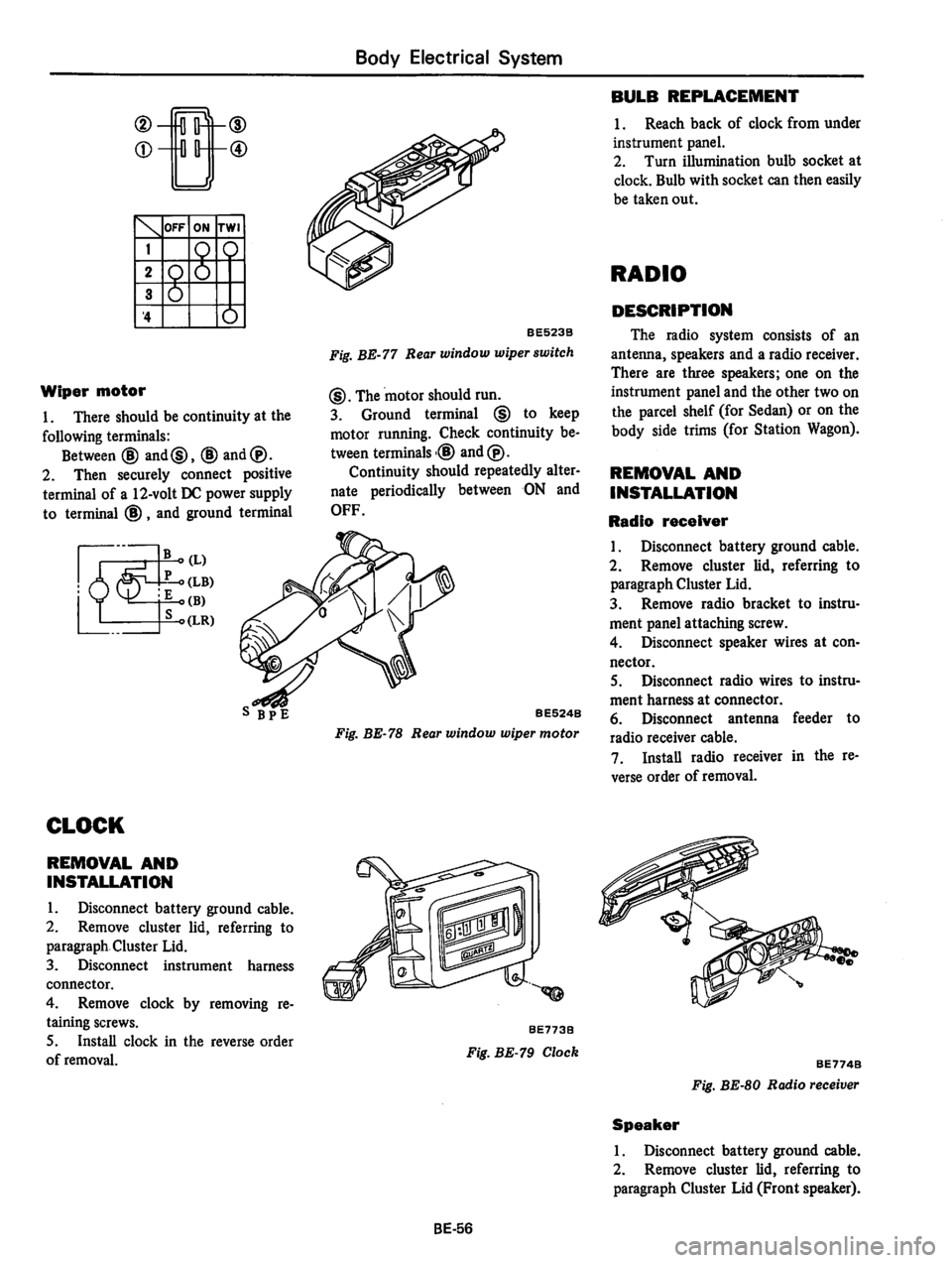 DATSUN 810 1978  Service Manual 