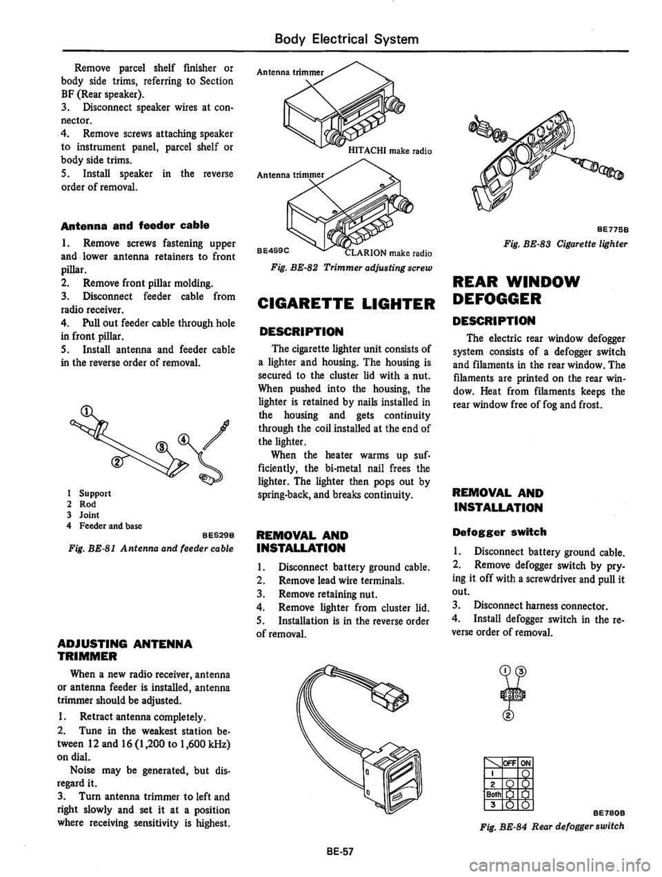 DATSUN 810 1978  Service Manual 