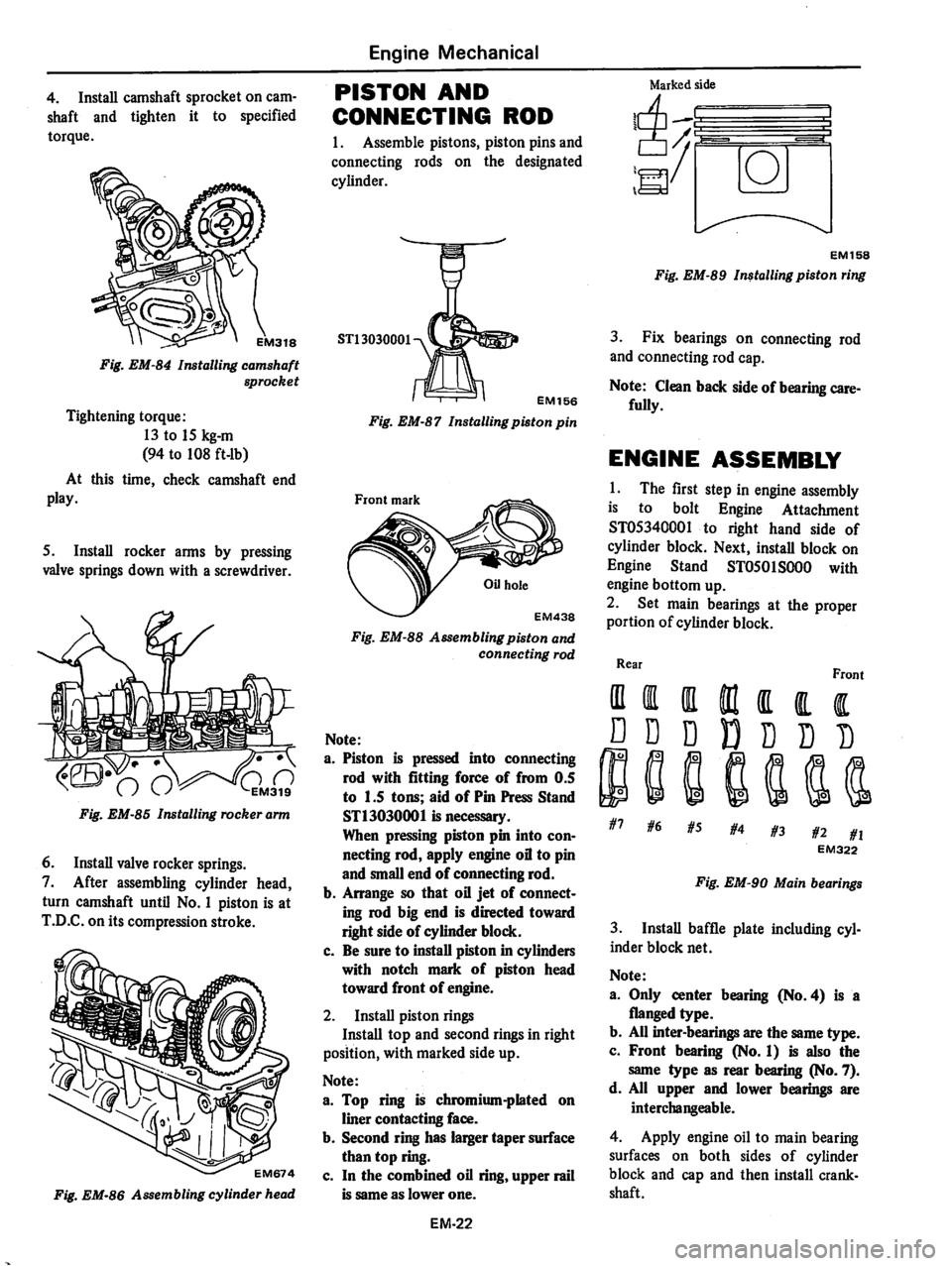 DATSUN 810 1978  Service Manual 