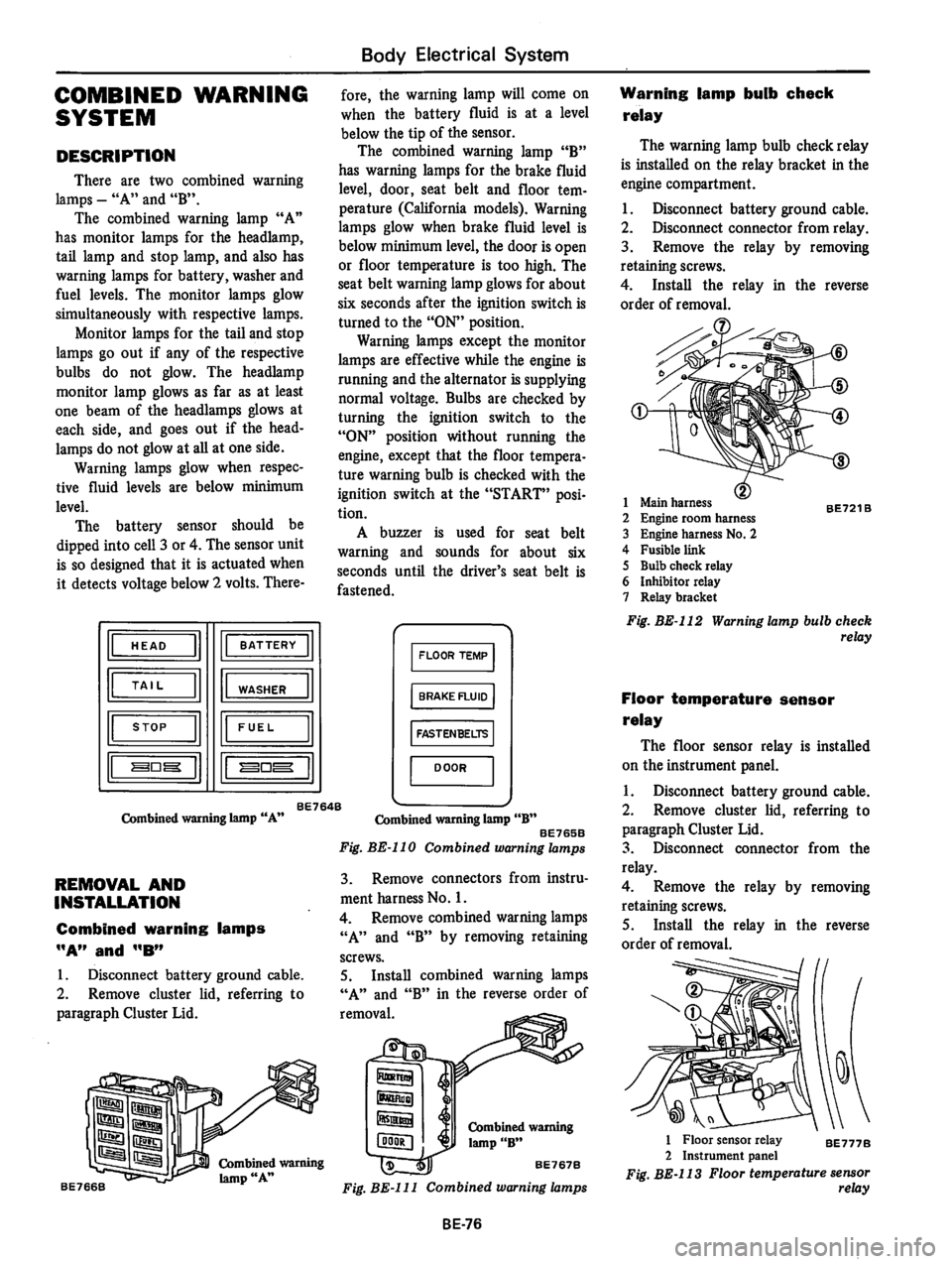 DATSUN 810 1978  Service Manual 