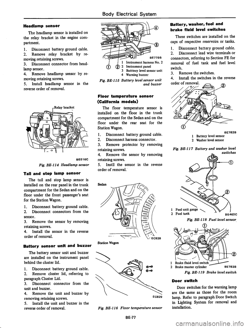 DATSUN 810 1978  Service Manual 