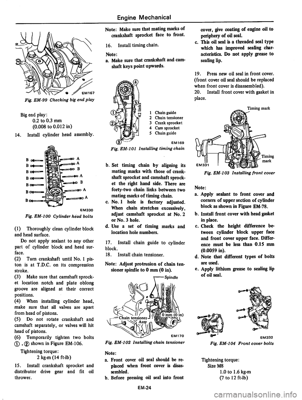 DATSUN 810 1978  Service Manual 