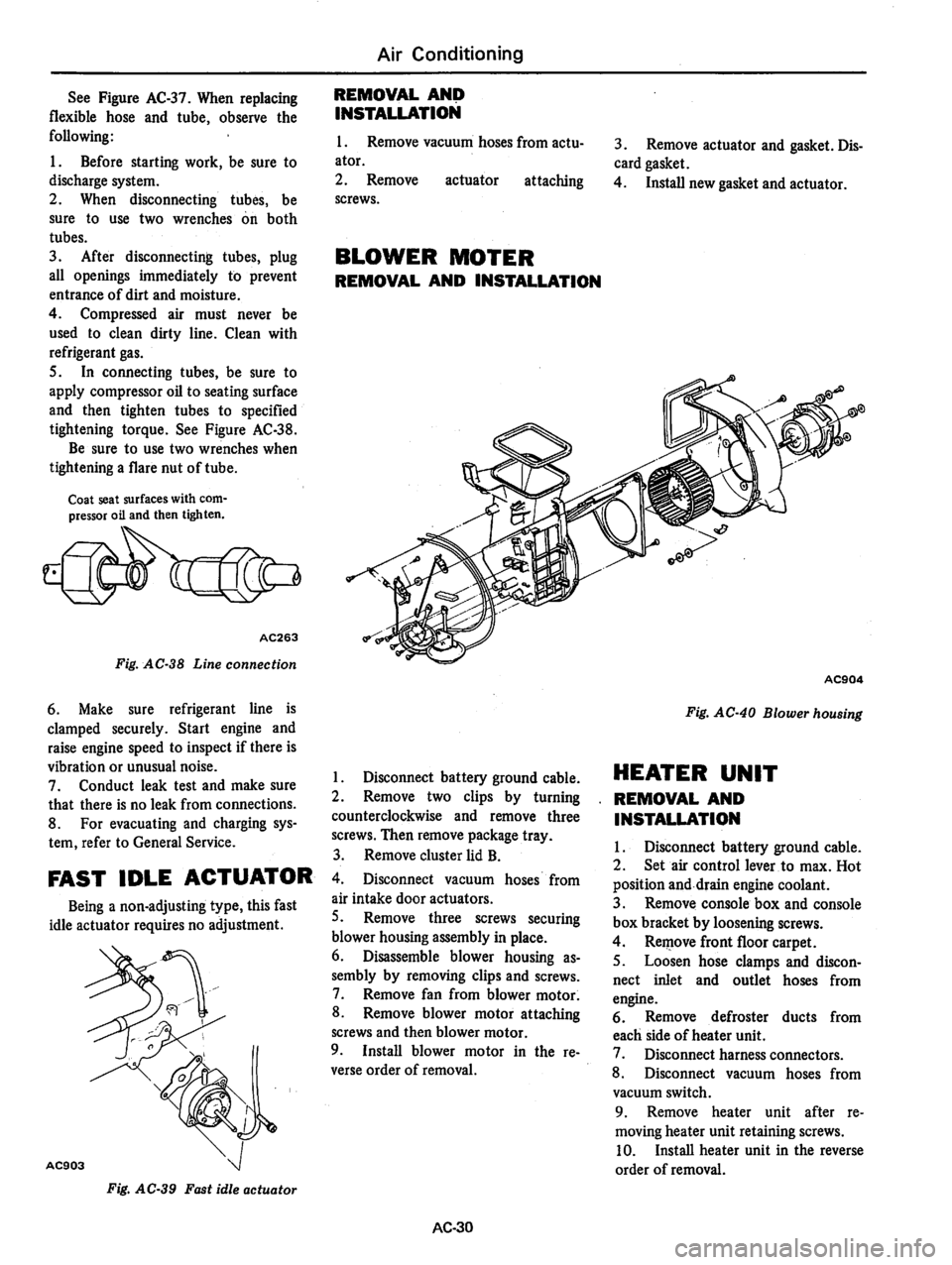 DATSUN 810 1978  Service Manual 