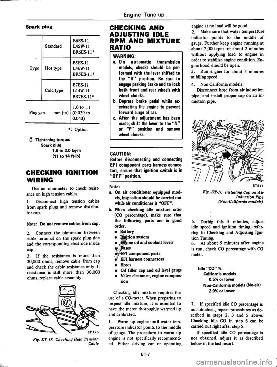 DATSUN 810 1979  Service Manual 