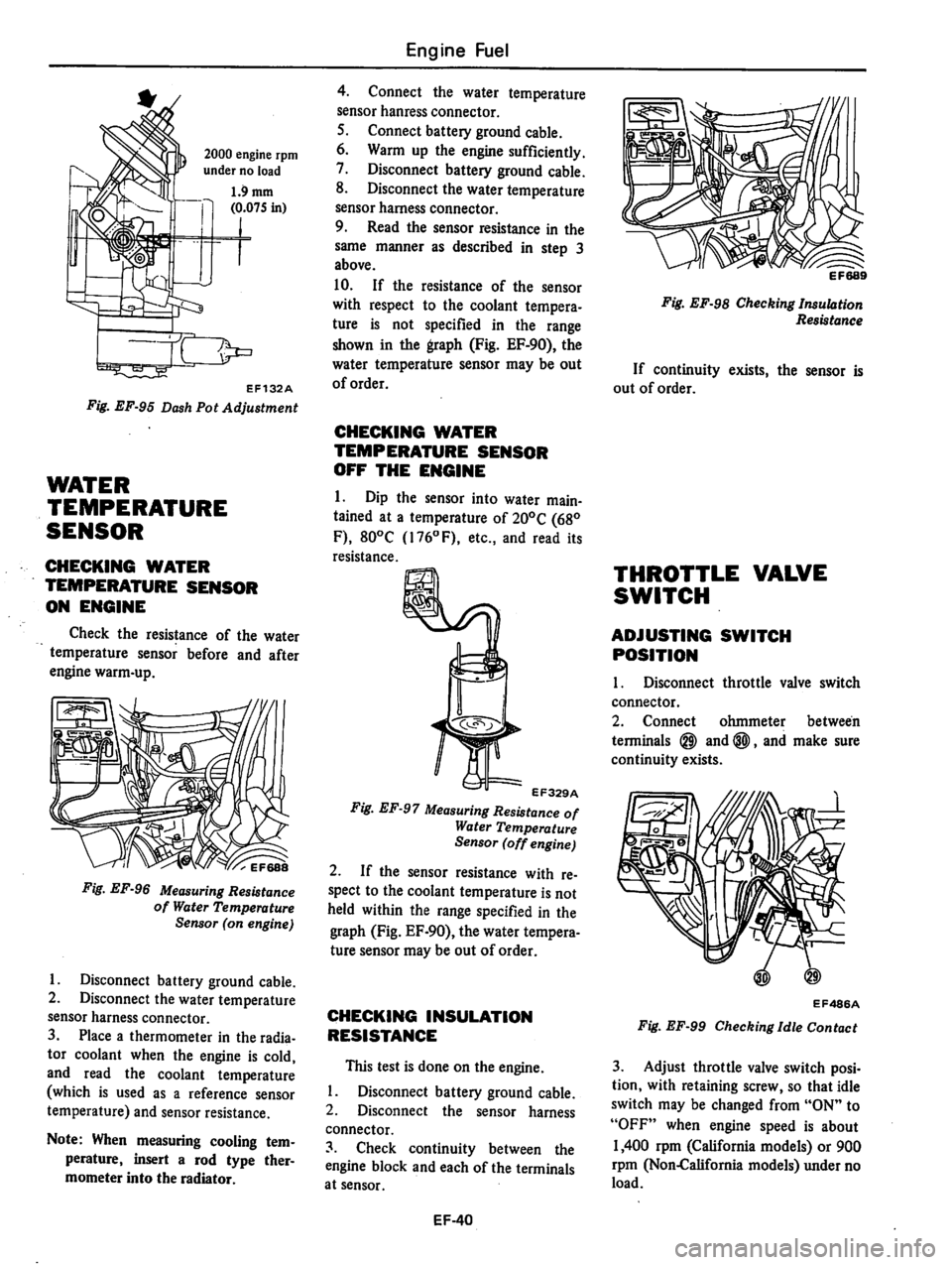 DATSUN 810 1979  Service Manual 