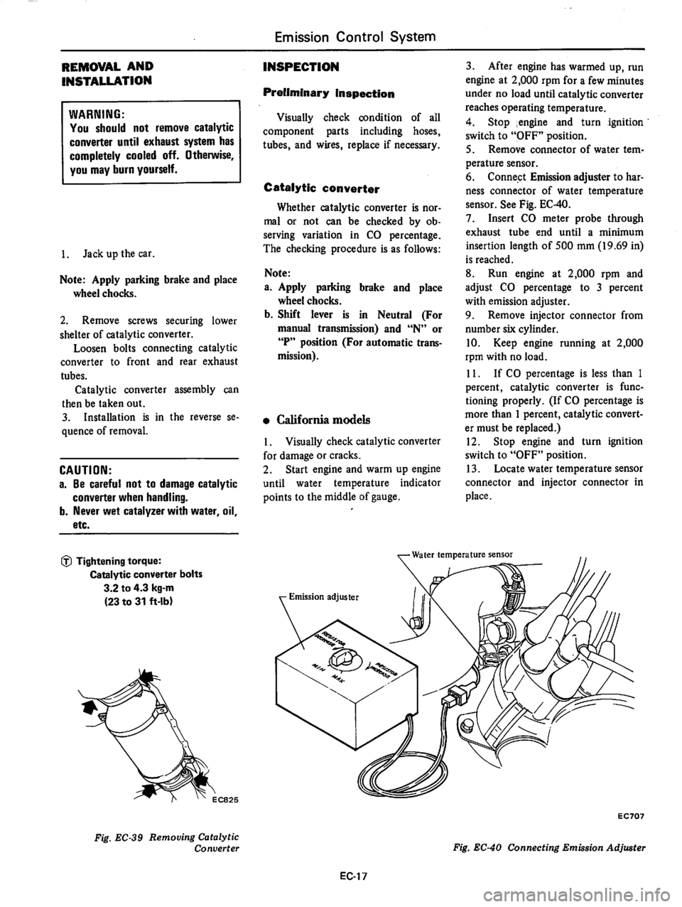 DATSUN 810 1979  Service Manual 