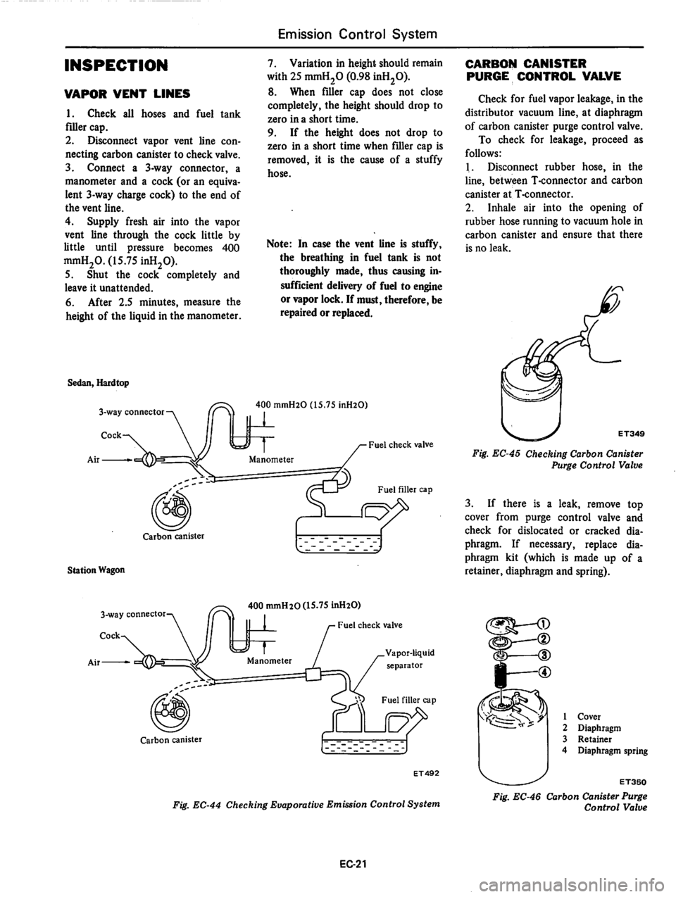 DATSUN 810 1979  Service Manual 