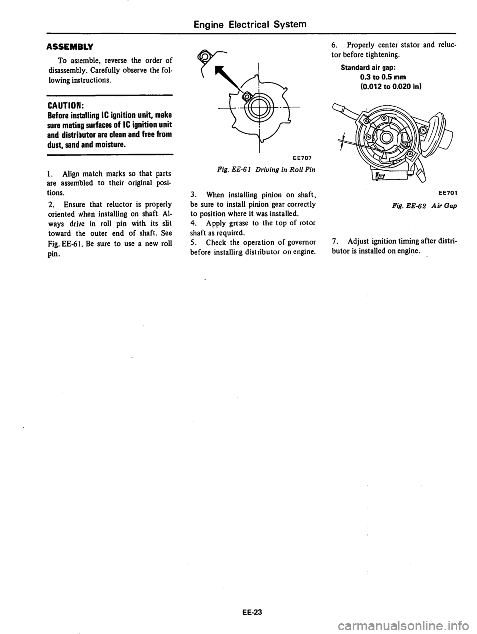 DATSUN 810 1979  Service Manual 