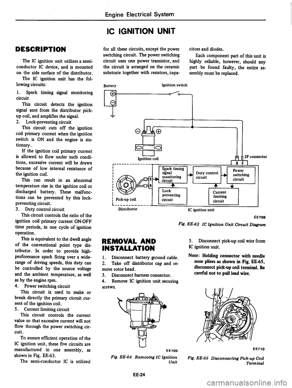 DATSUN 810 1979  Service Manual 
