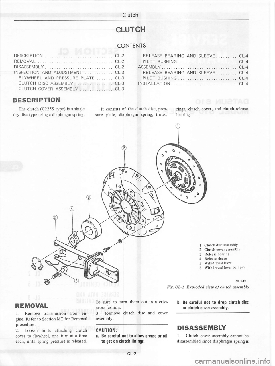 DATSUN 810 1979  Service Manual 
