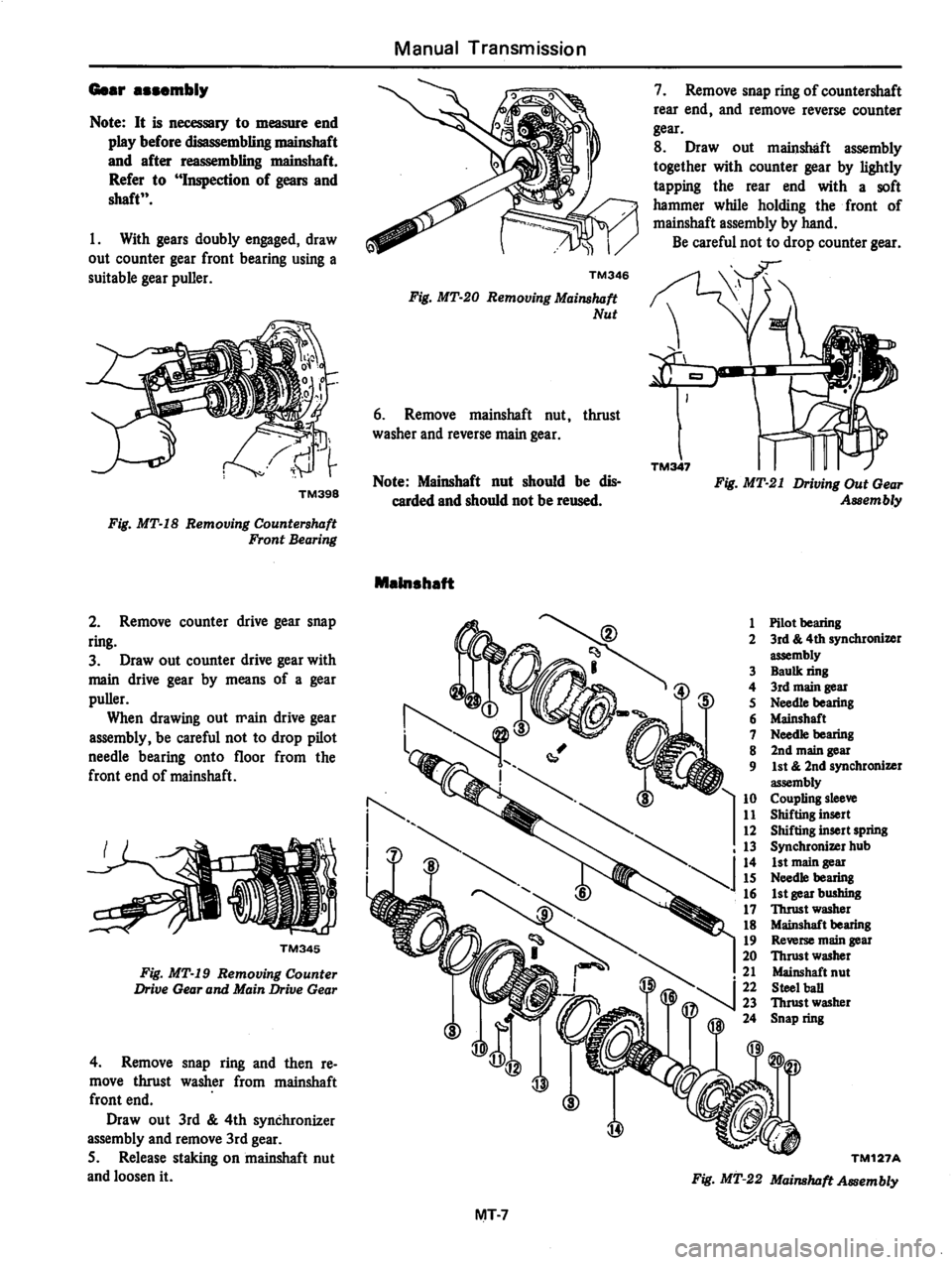 DATSUN 810 1979  Service Manual 