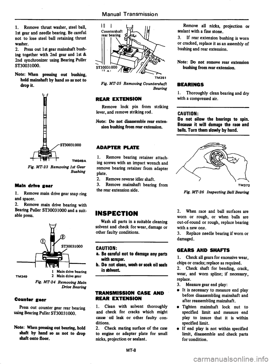DATSUN 810 1979  Service Manual 