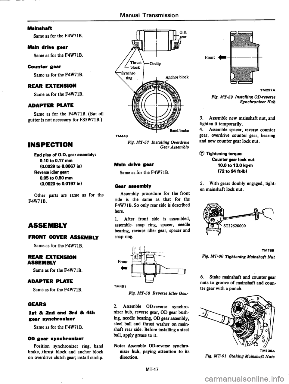 DATSUN 810 1979  Service Manual 