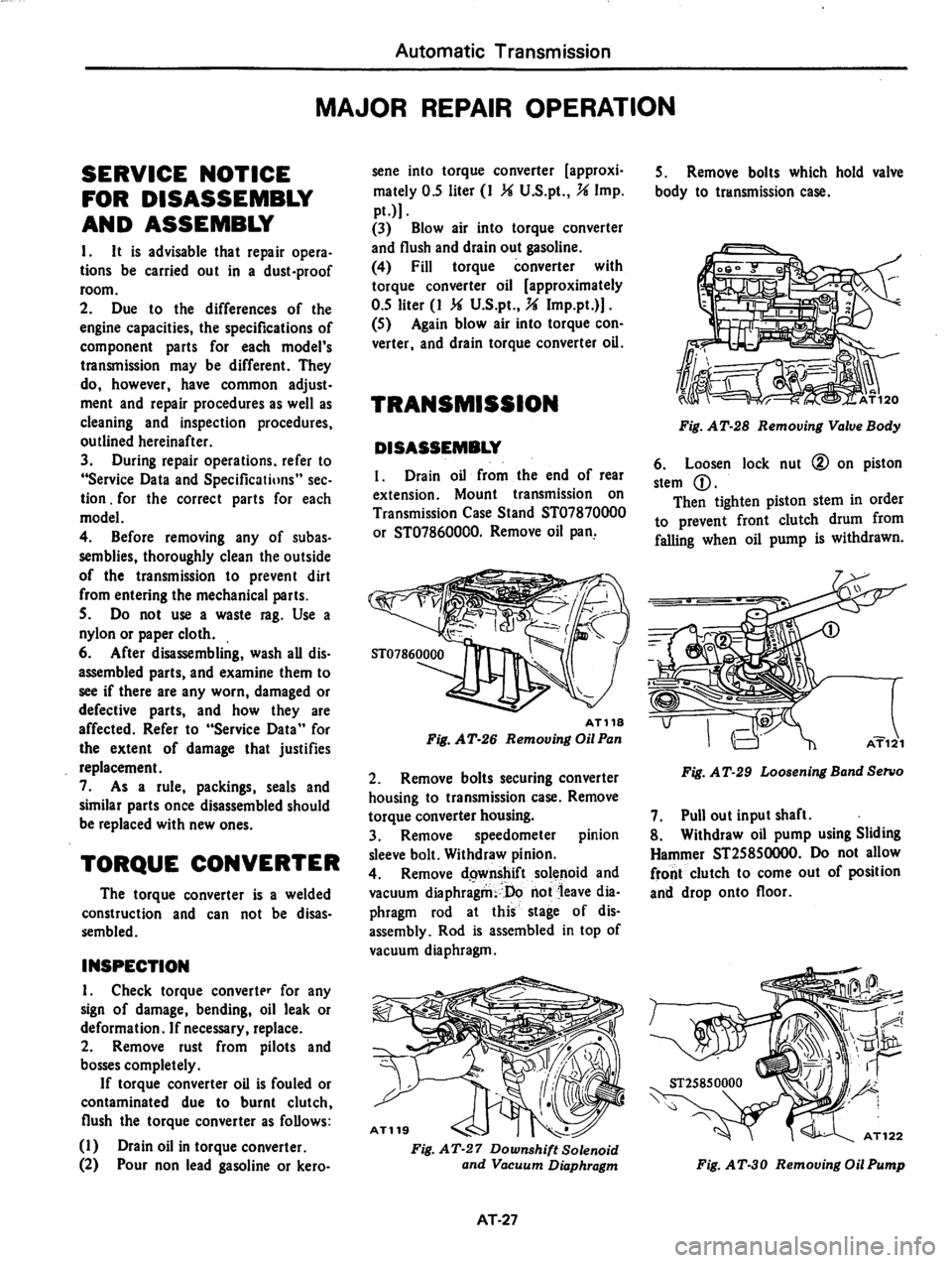 DATSUN 810 1979  Service Manual 