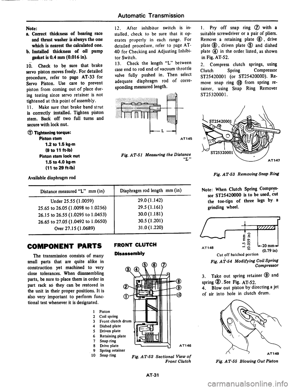 DATSUN 810 1979  Service Manual 