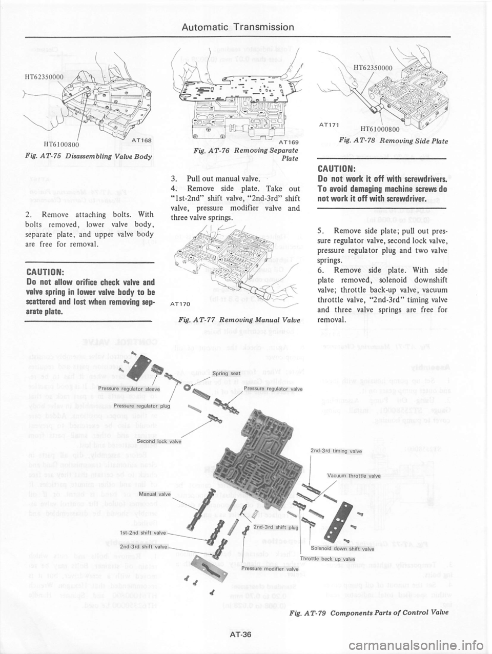 DATSUN 810 1979  Service Manual 