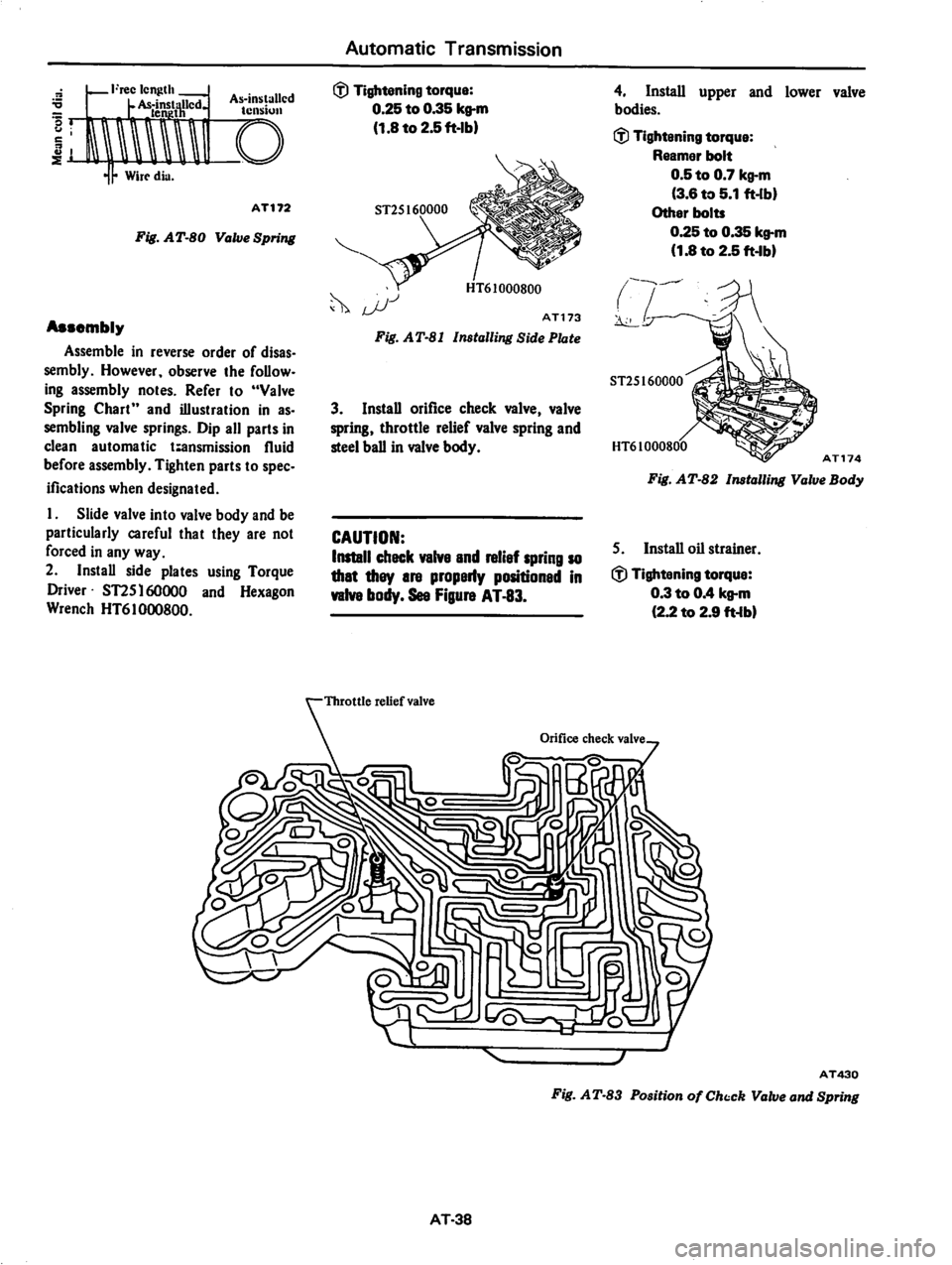 DATSUN 810 1979  Service Manual 