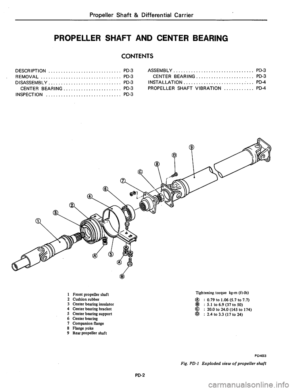 DATSUN 810 1979  Service Manual 