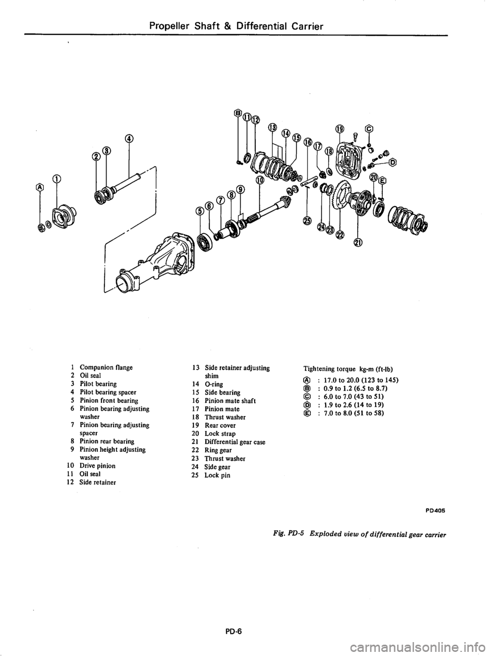 DATSUN 810 1979  Service Manual 