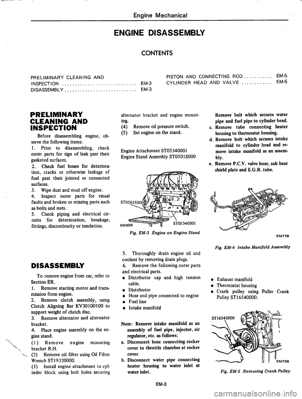 DATSUN 810 1979  Service Manual 