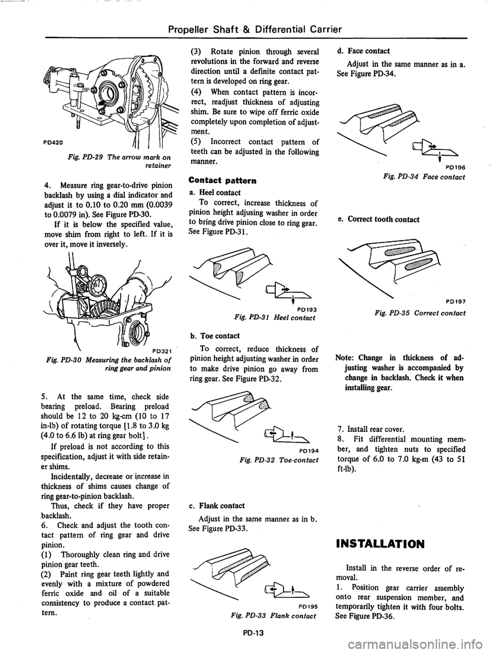 DATSUN 810 1979  Service Manual 