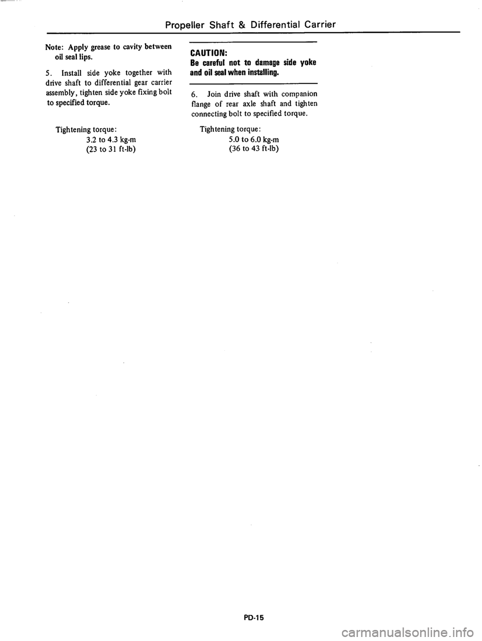 DATSUN 810 1979  Service Manual 