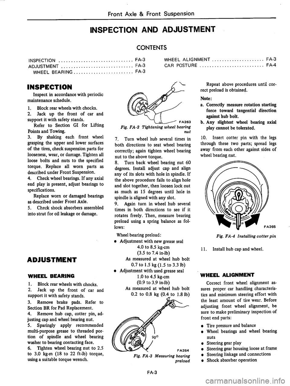 DATSUN 810 1979  Service Manual 