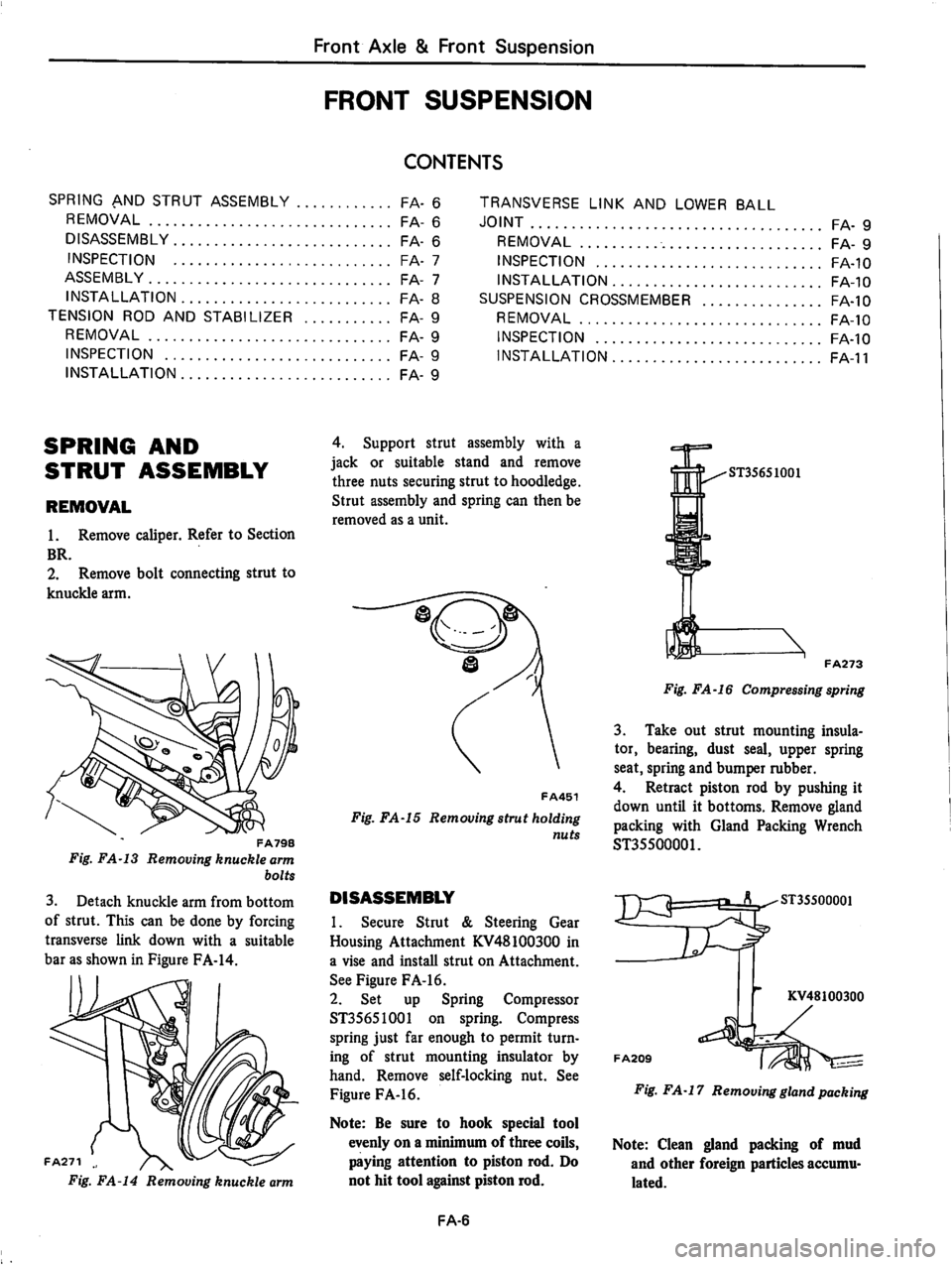DATSUN 810 1979  Service Manual 