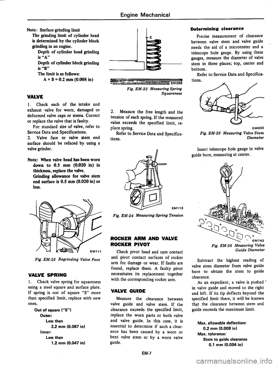 DATSUN 810 1979  Service Manual 